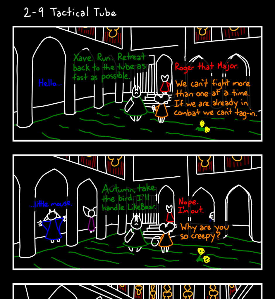 Cosmic Connect - Episode 40, Page 1: 2-9 Tactical Tube