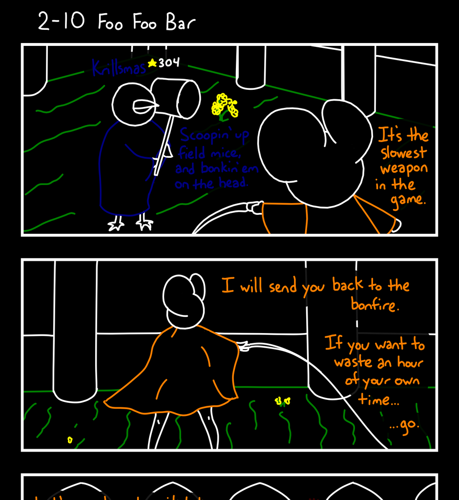 Cosmic Connect - Episode 41, Page 1: 2-10 Foo Foo Bar