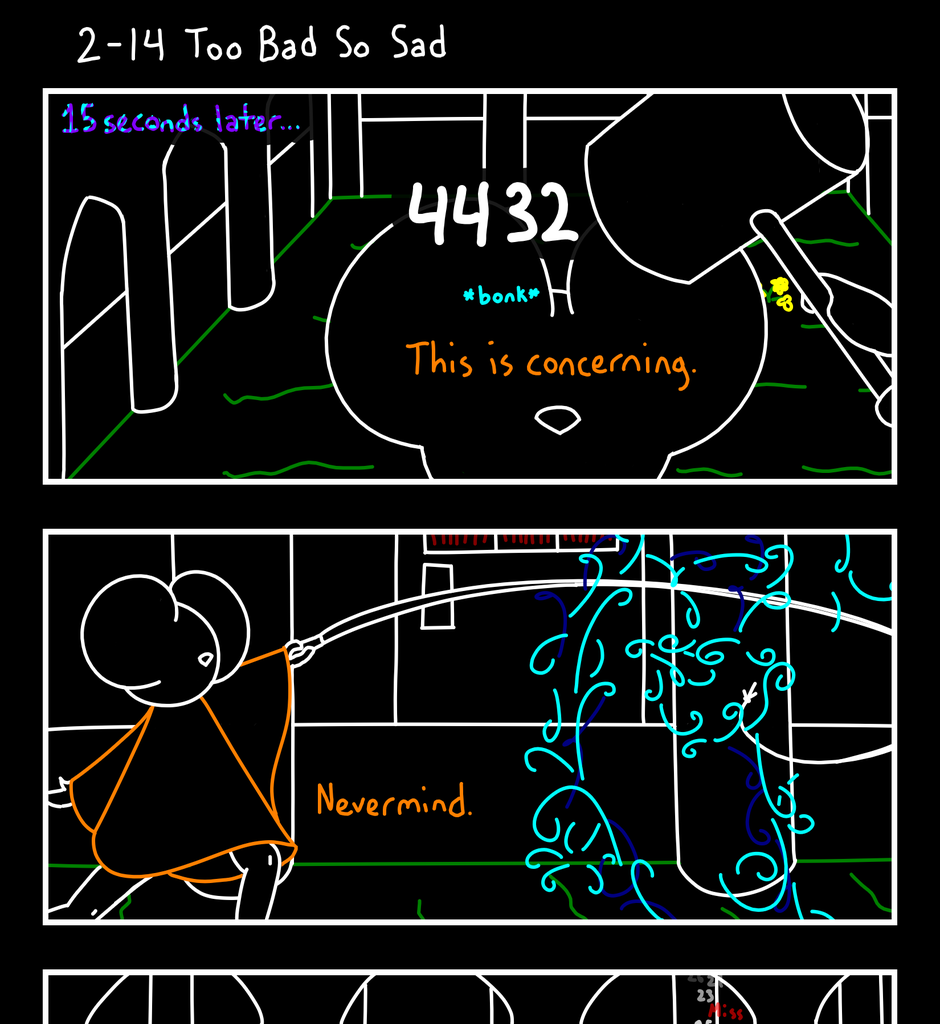 Cosmic Connect - Episode 45, Page 1: 2-14 Too Bad So Sad