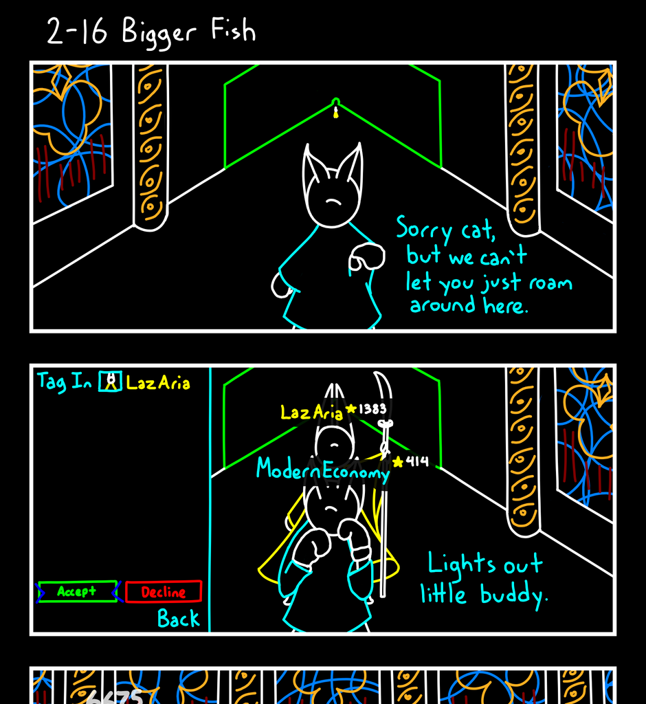 Cosmic Connect - Episode 47, Page 1: 2-16 Bigger Fish