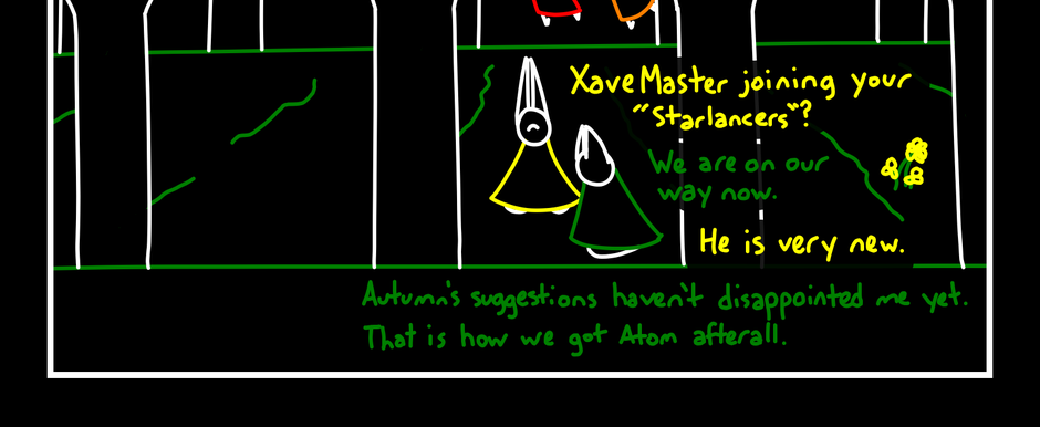 Cosmic Connect - Episode 52, Page 1: 2-21 Starlancers