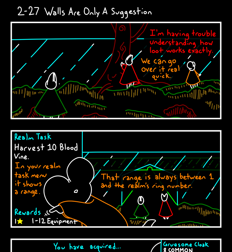 Cosmic Connect - Episode 58, Page 1: 2-27 Walls Are Only A Suggestion