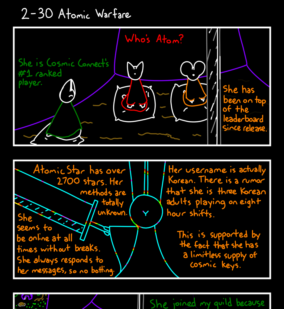 Cosmic Connect - Episode 61, Page 1: 2-30 Atomic Warfare