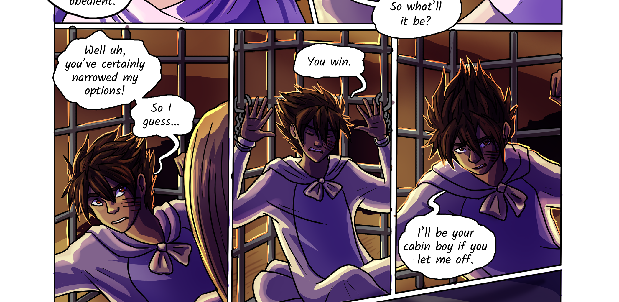 EXTRA! - Episode 250, Page 1: C5 - Rough Seas - P060