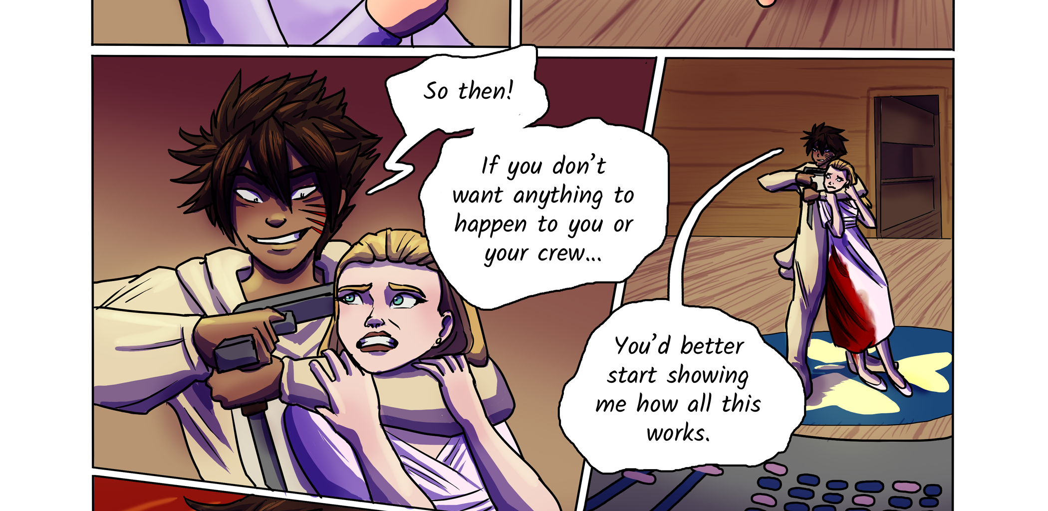EXTRA! - Episode 262, Page 1: C5 - Rough Seas - P072