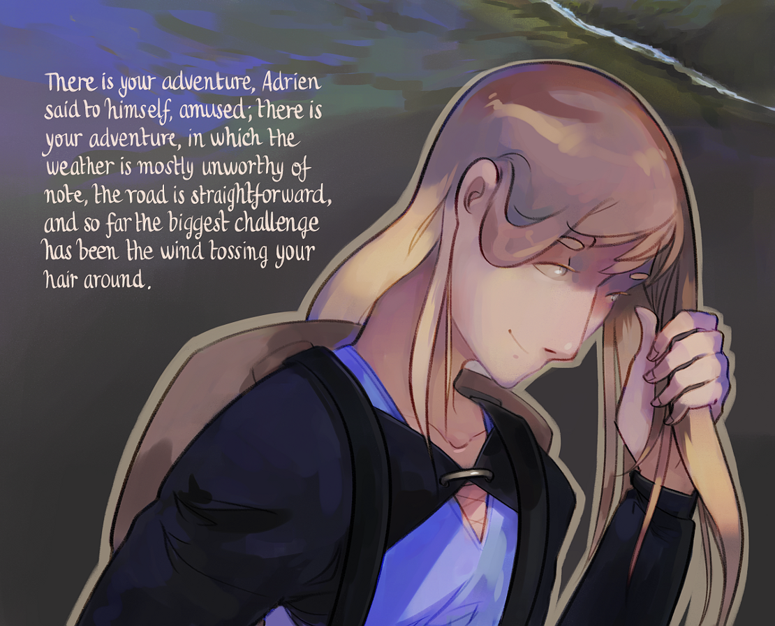 The Gifts of Darkness - Episode 1, Page 3: Chapter 1: The letter, the tower, and the sorcerer