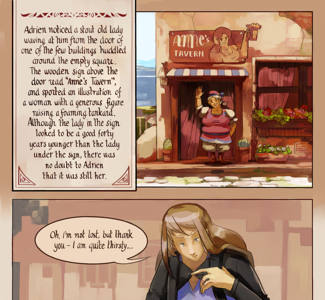 The Gifts of Darkness - Episode 1, Page 11: Chapter 1: The letter, the tower, and the sorcerer