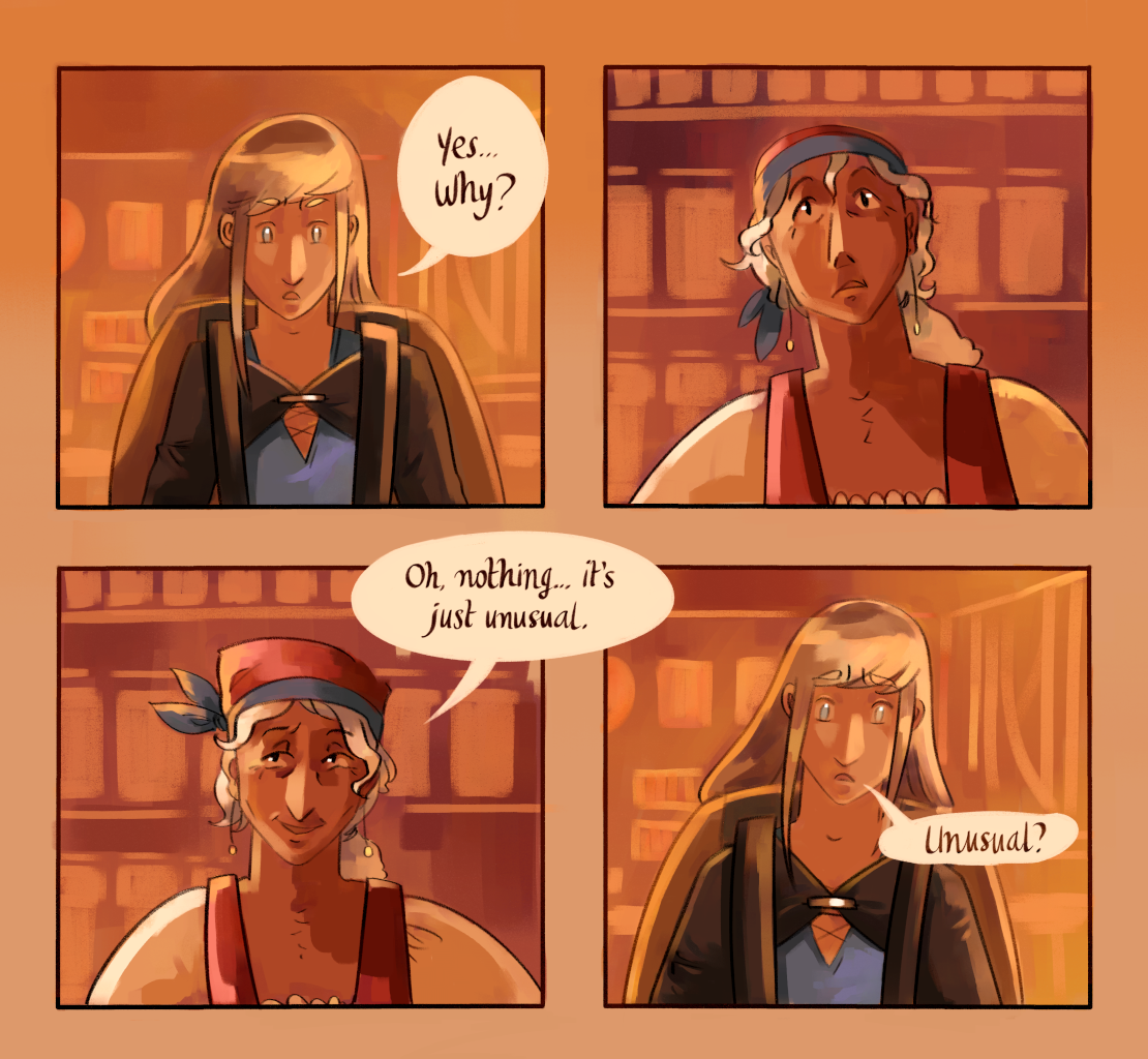 The Gifts of Darkness - Episode 1, Page 14: Chapter 1: The letter, the tower, and the sorcerer