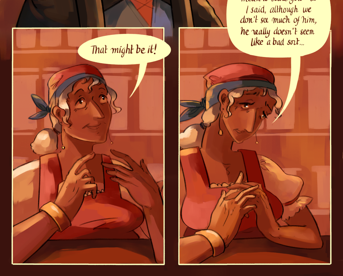 The Gifts of Darkness - Episode 1, Page 15: Chapter 1: The letter, the tower, and the sorcerer