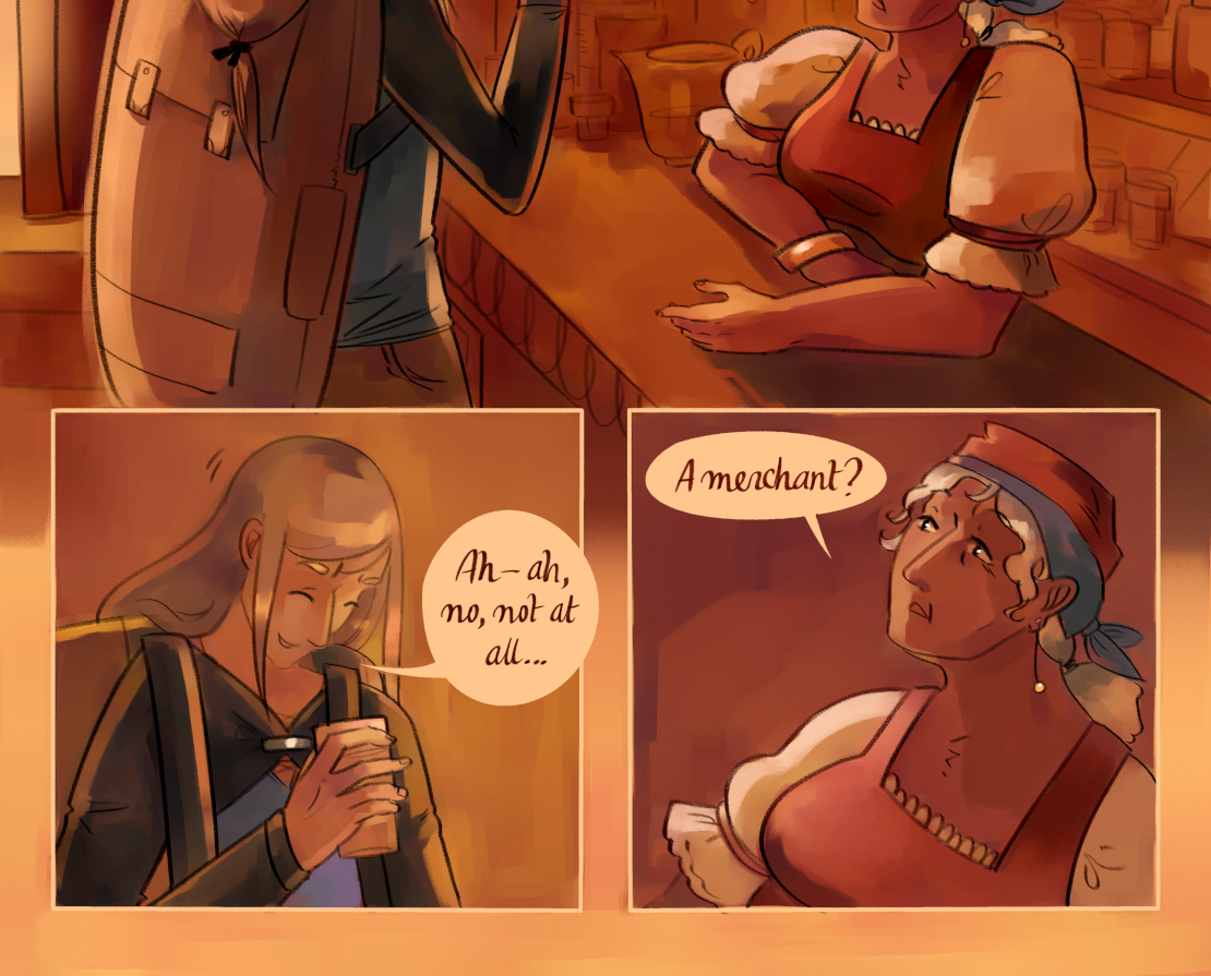 The Gifts of Darkness - Episode 1, Page 17: Chapter 1: The letter, the tower, and the sorcerer