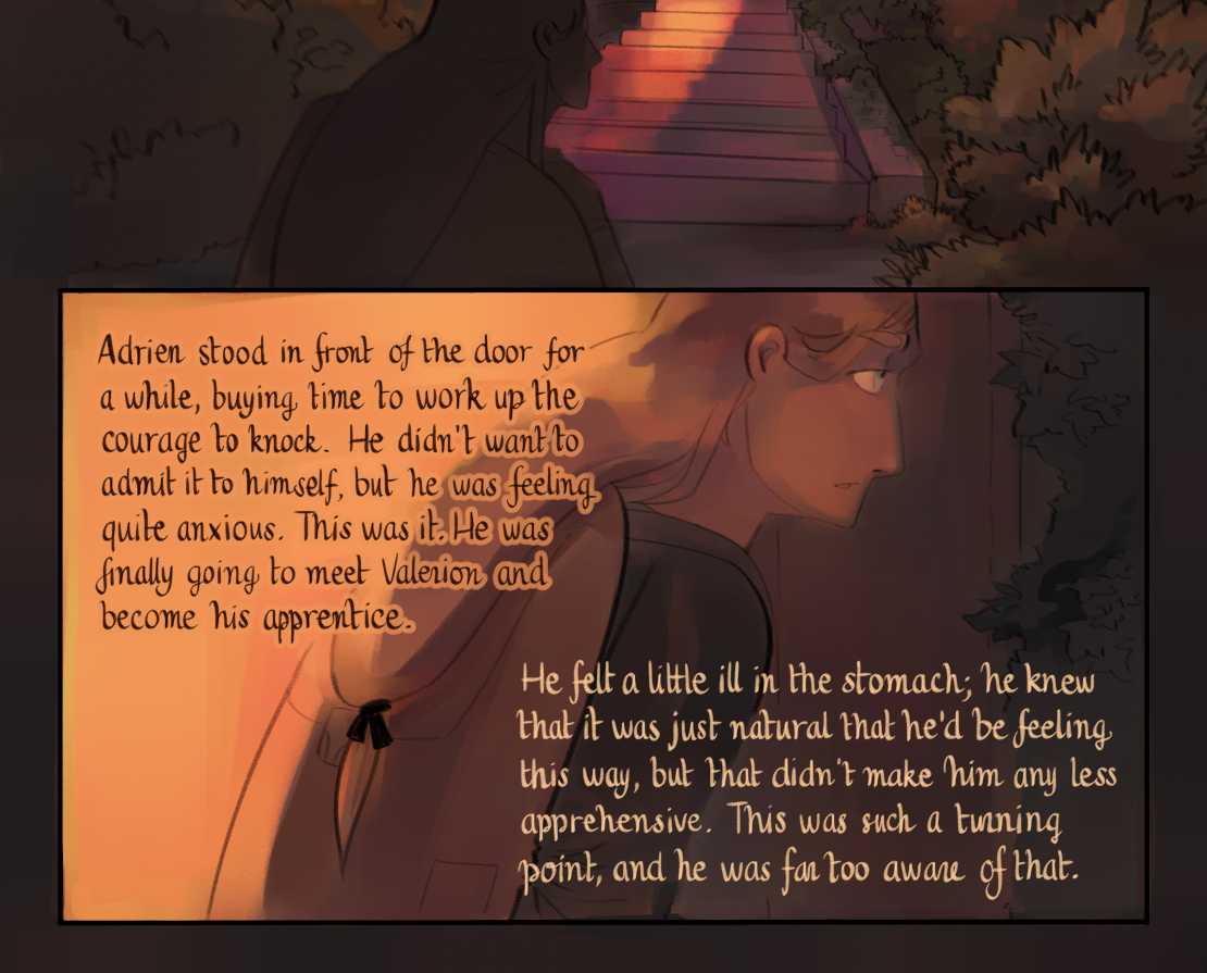 The Gifts of Darkness - Episode 1, Page 20: Chapter 1: The letter, the tower, and the sorcerer