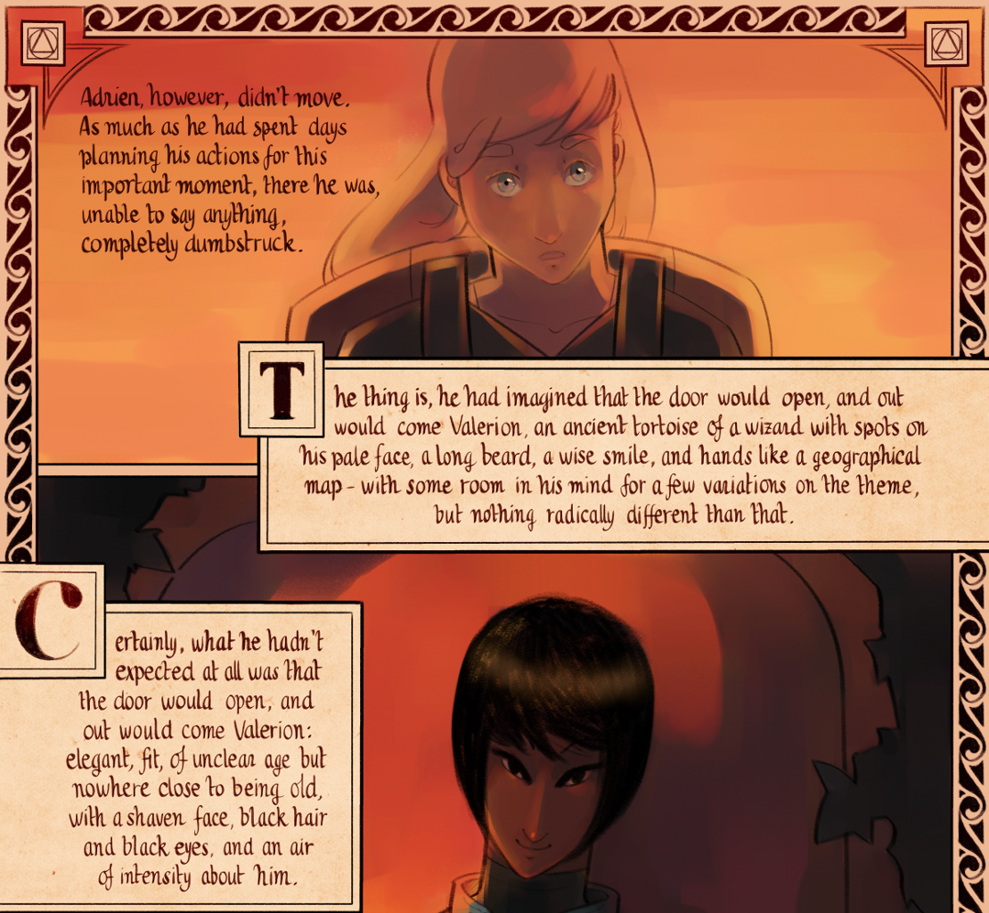 The Gifts of Darkness - Episode 1, Page 22: Chapter 1: The letter, the tower, and the sorcerer