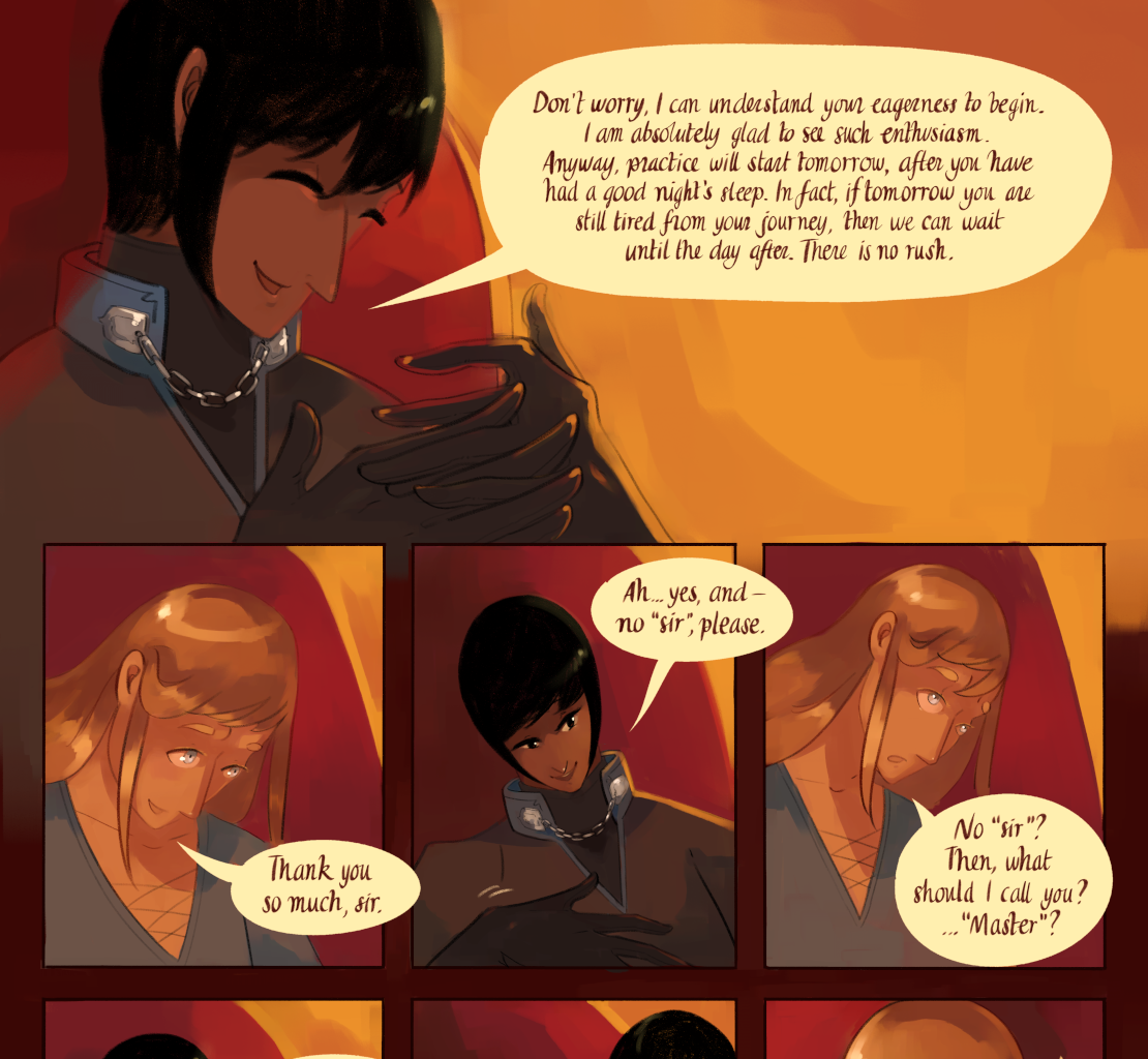 The Gifts of Darkness - Episode 1, Page 28: Chapter 1: The letter, the tower, and the sorcerer