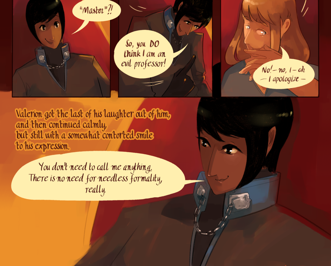 The Gifts of Darkness - Episode 1, Page 28: Chapter 1: The letter, the tower, and the sorcerer