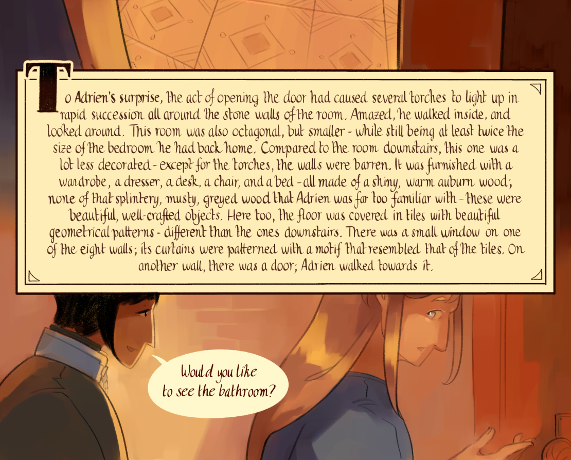 The Gifts of Darkness - Episode 1, Page 31: Chapter 1: The letter, the tower, and the sorcerer