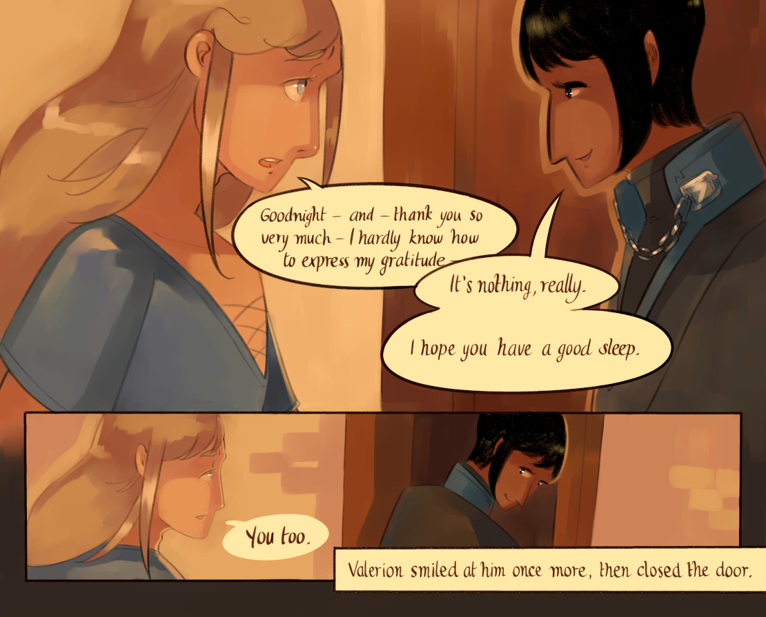 The Gifts of Darkness - Episode 1, Page 33: Chapter 1: The letter, the tower, and the sorcerer