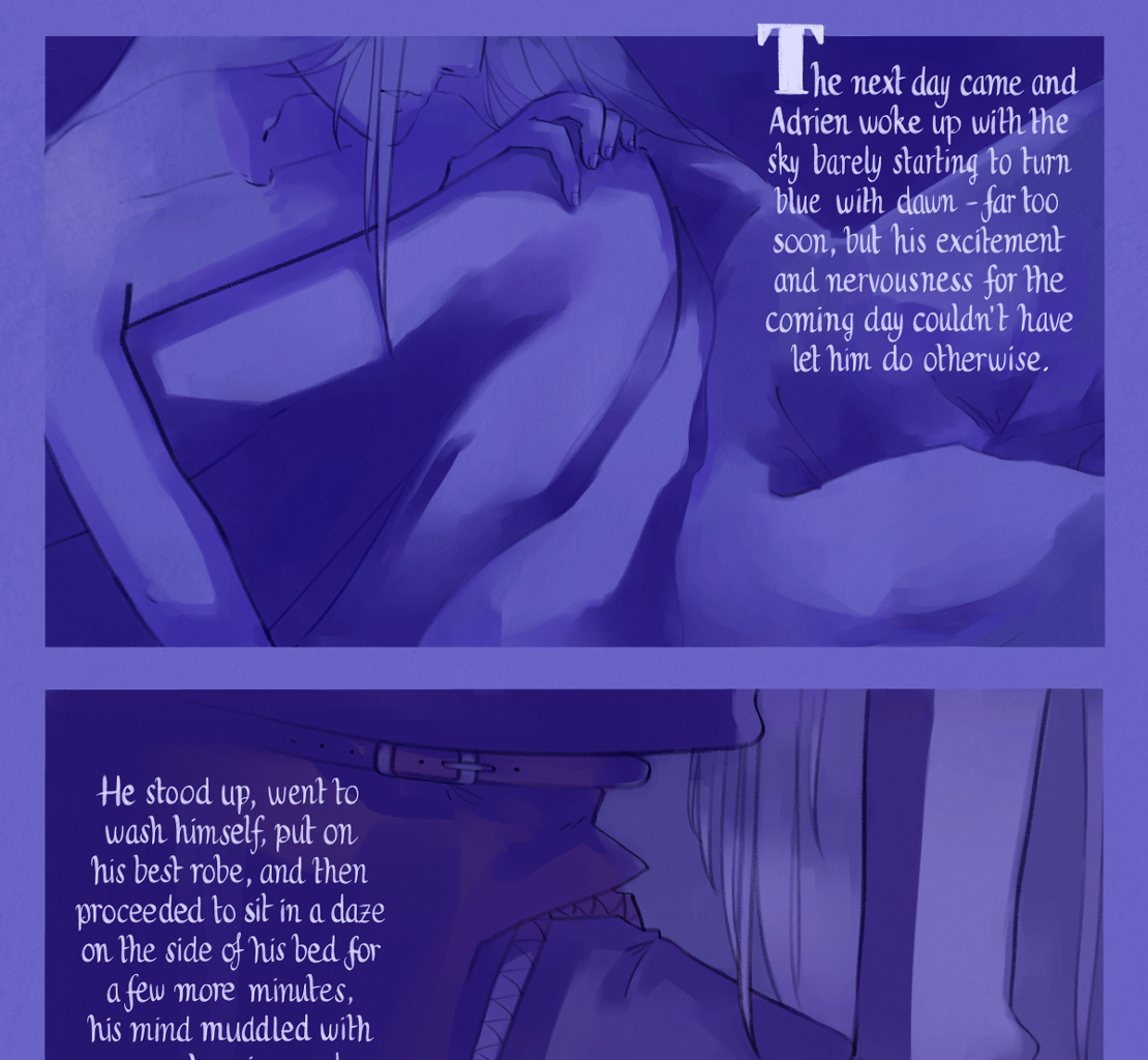 The Gifts of Darkness - Episode 2, Page 2: Chapter 2: The north tower
