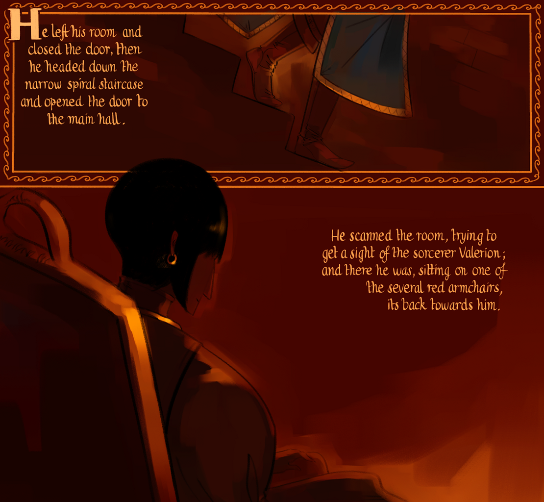 The Gifts of Darkness - Episode 2, Page 3: Chapter 2: The north tower