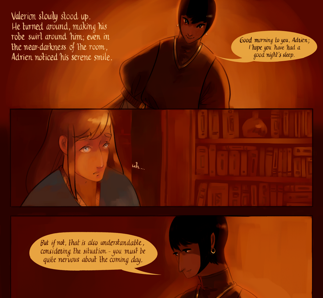 The Gifts of Darkness - Episode 2, Page 4: Chapter 2: The north tower