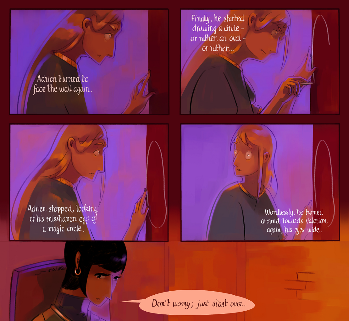 The Gifts of Darkness - Episode 2, Page 8: Chapter 2: The north tower