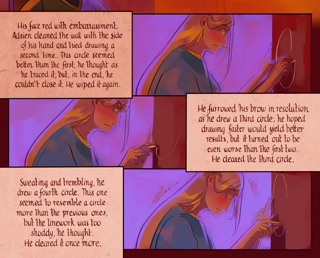 The Gifts of Darkness - Episode 2, Page 8: Chapter 2: The north tower