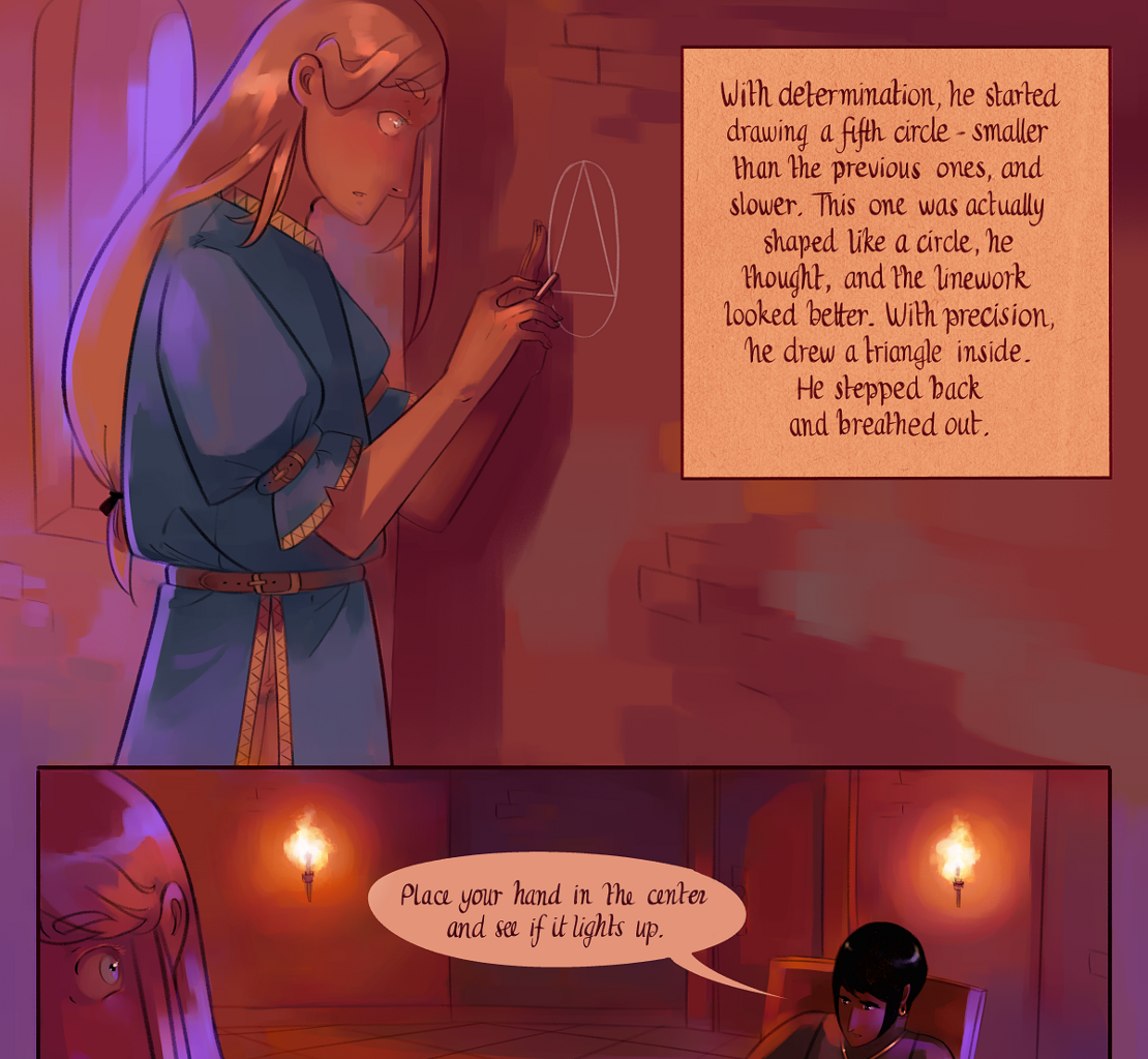 The Gifts of Darkness - Episode 2, Page 9: Chapter 2: The north tower