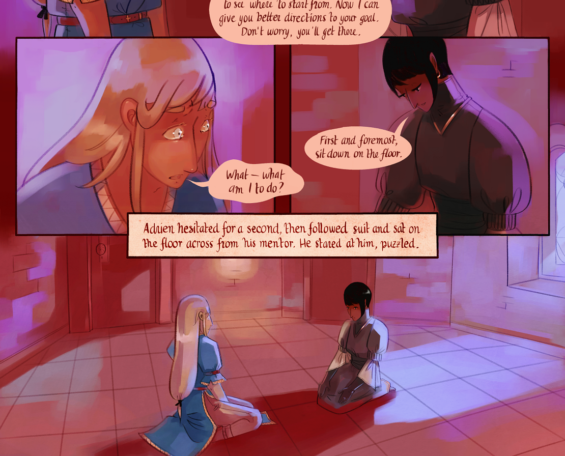 The Gifts of Darkness - Episode 2, Page 11: Chapter 2: The north tower