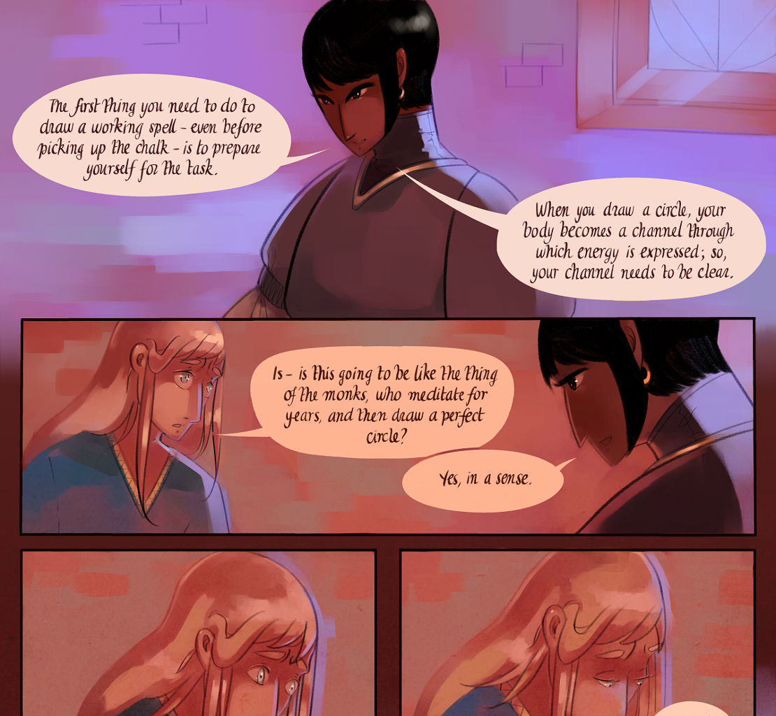 The Gifts of Darkness - Episode 2, Page 12: Chapter 2: The north tower