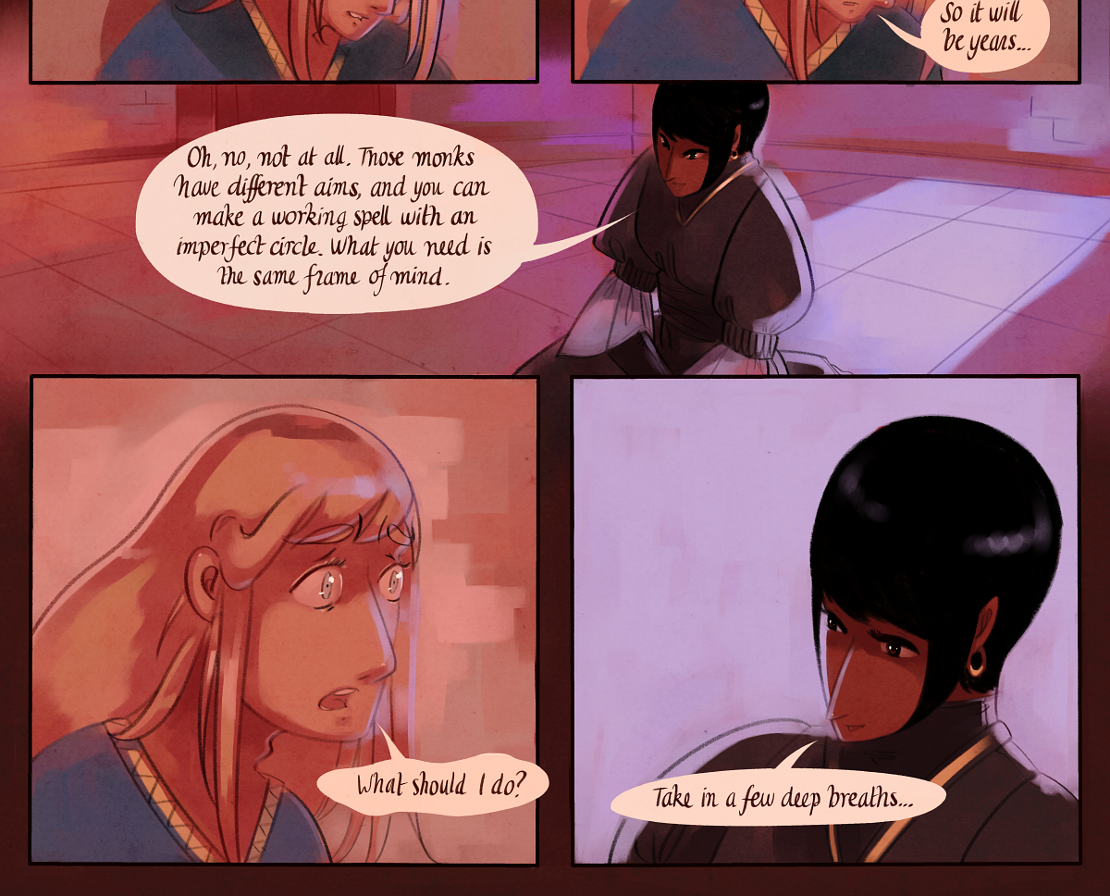 The Gifts of Darkness - Episode 2, Page 12: Chapter 2: The north tower