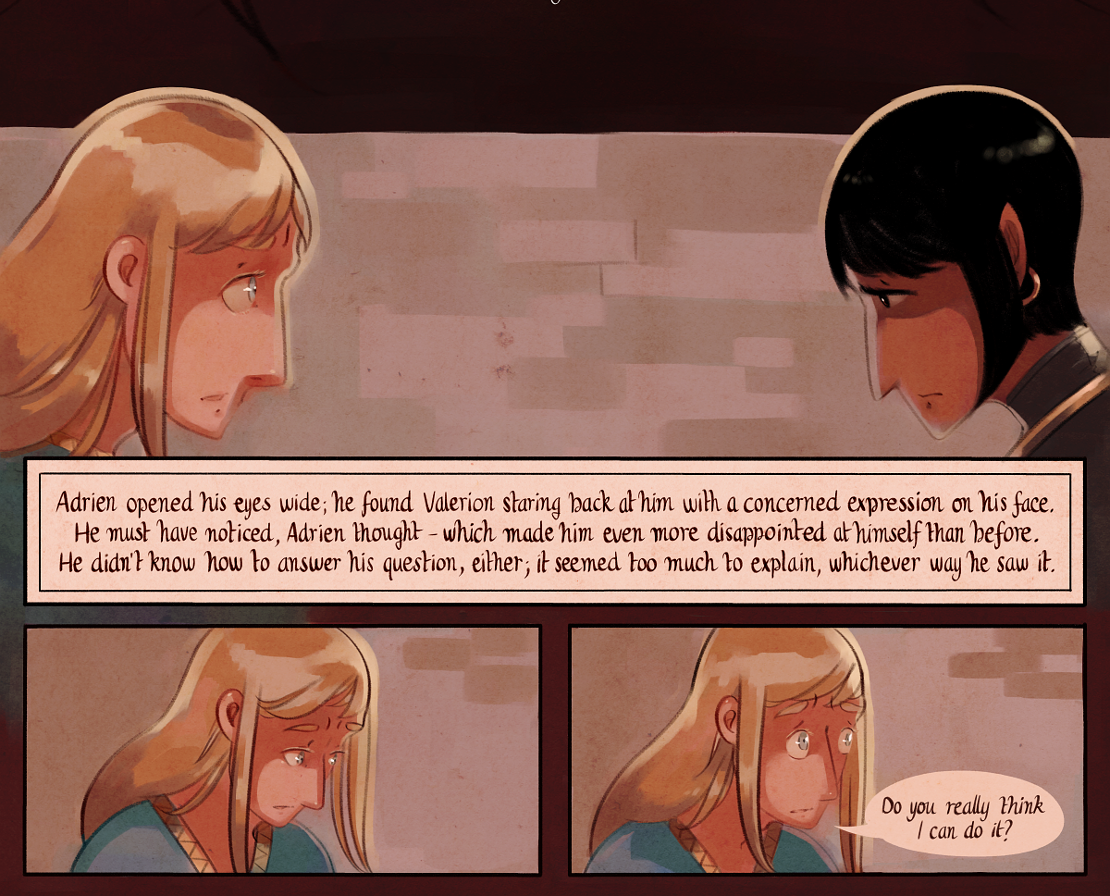 The Gifts of Darkness - Episode 2, Page 13: Chapter 2: The north tower