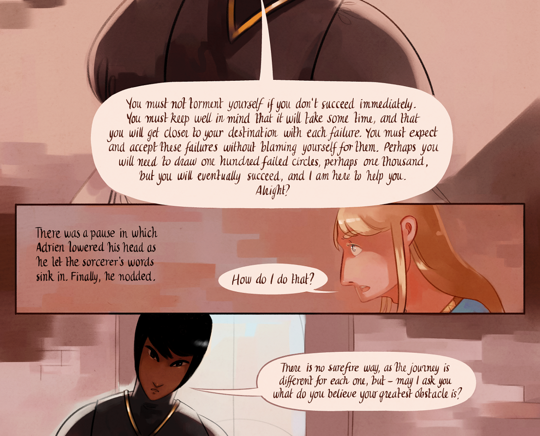The Gifts of Darkness - Episode 2, Page 14: Chapter 2: The north tower