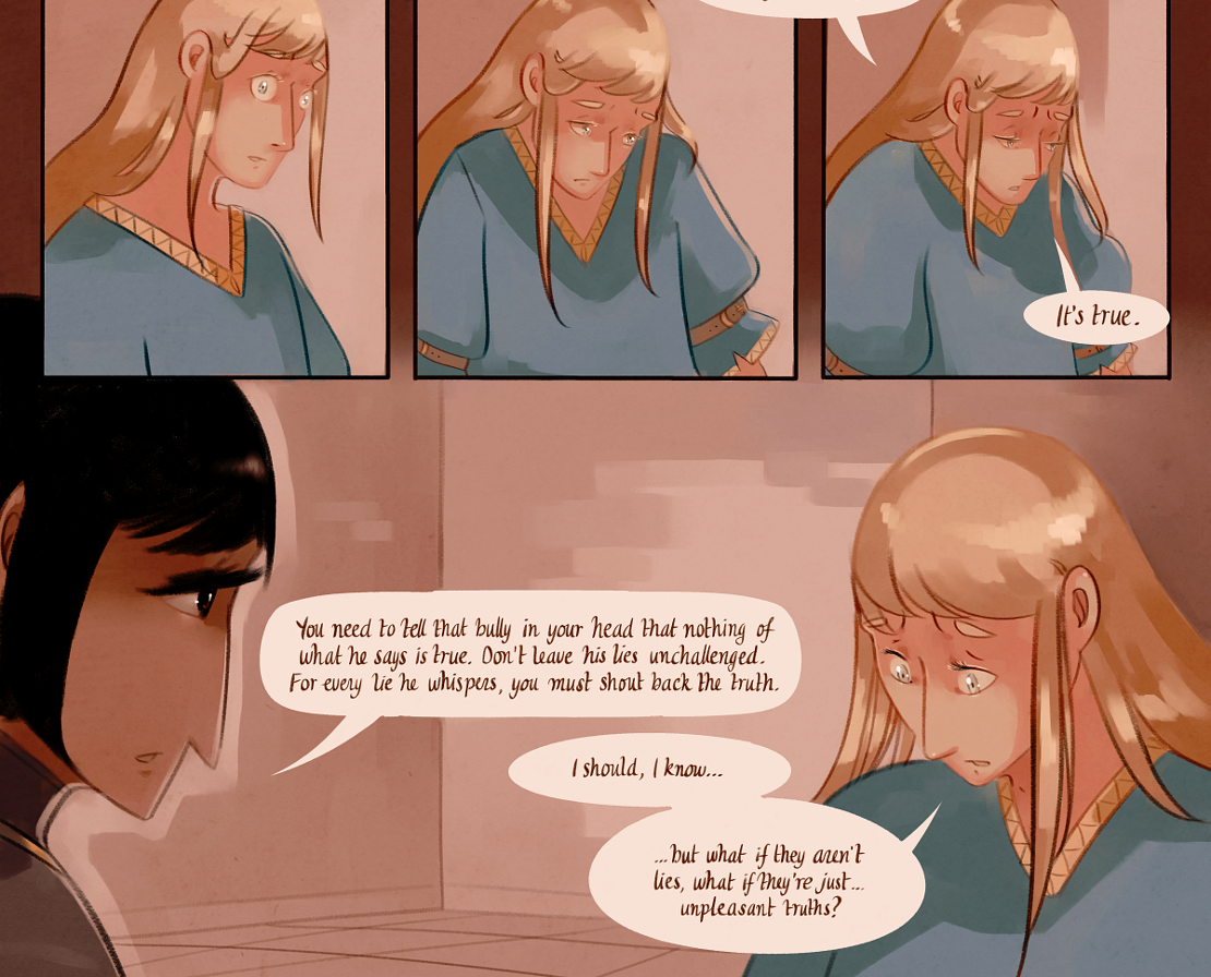 The Gifts of Darkness - Episode 2, Page 16: Chapter 2: The north tower