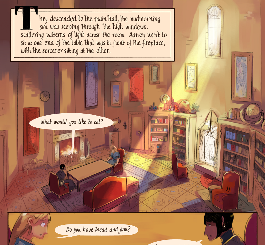 The Gifts of Darkness - Episode 2, Page 18: Chapter 2: The north tower