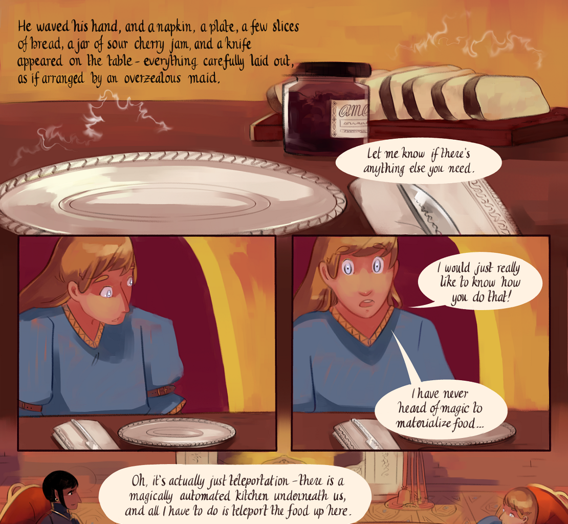The Gifts of Darkness - Episode 2, Page 19: Chapter 2: The north tower