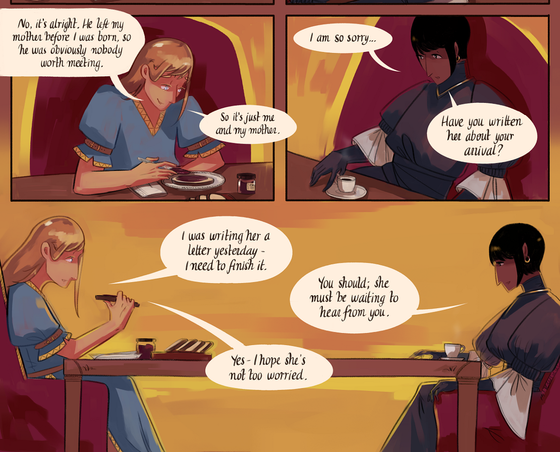 The Gifts of Darkness - Episode 2, Page 21: Chapter 2: The north tower