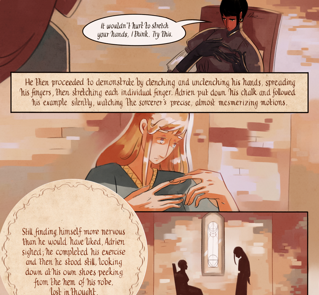 The Gifts of Darkness - Episode 2, Page 24: Chapter 2: The north tower