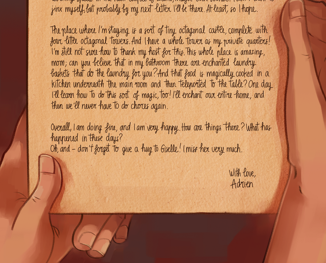 The Gifts of Darkness - Episode 3, Page 4: Chapter 3: Eggshells