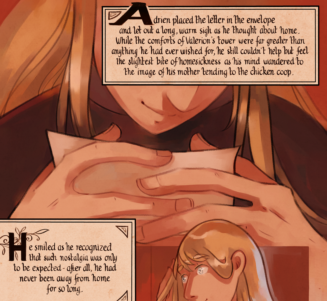 The Gifts of Darkness - Episode 3, Page 5: Chapter 3: Eggshells