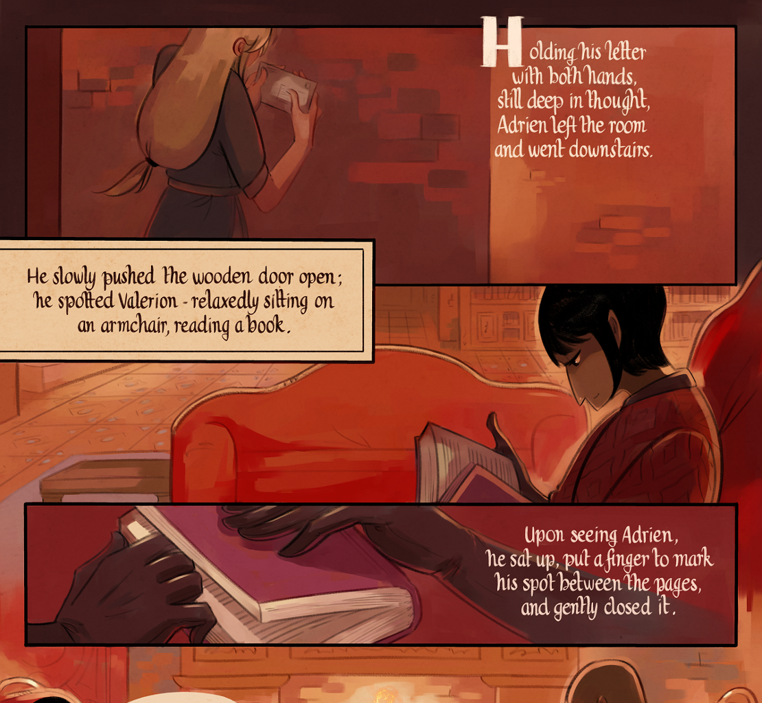 The Gifts of Darkness - Episode 3, Page 7: Chapter 3: Eggshells