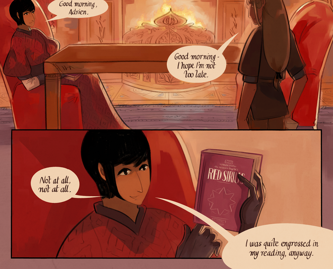 The Gifts of Darkness - Episode 3, Page 7: Chapter 3: Eggshells