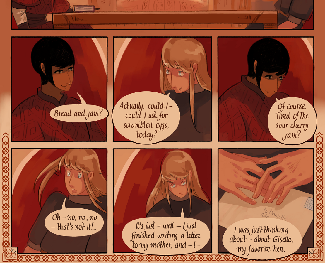 The Gifts of Darkness - Episode 3, Page 9: Chapter 3: Eggshells