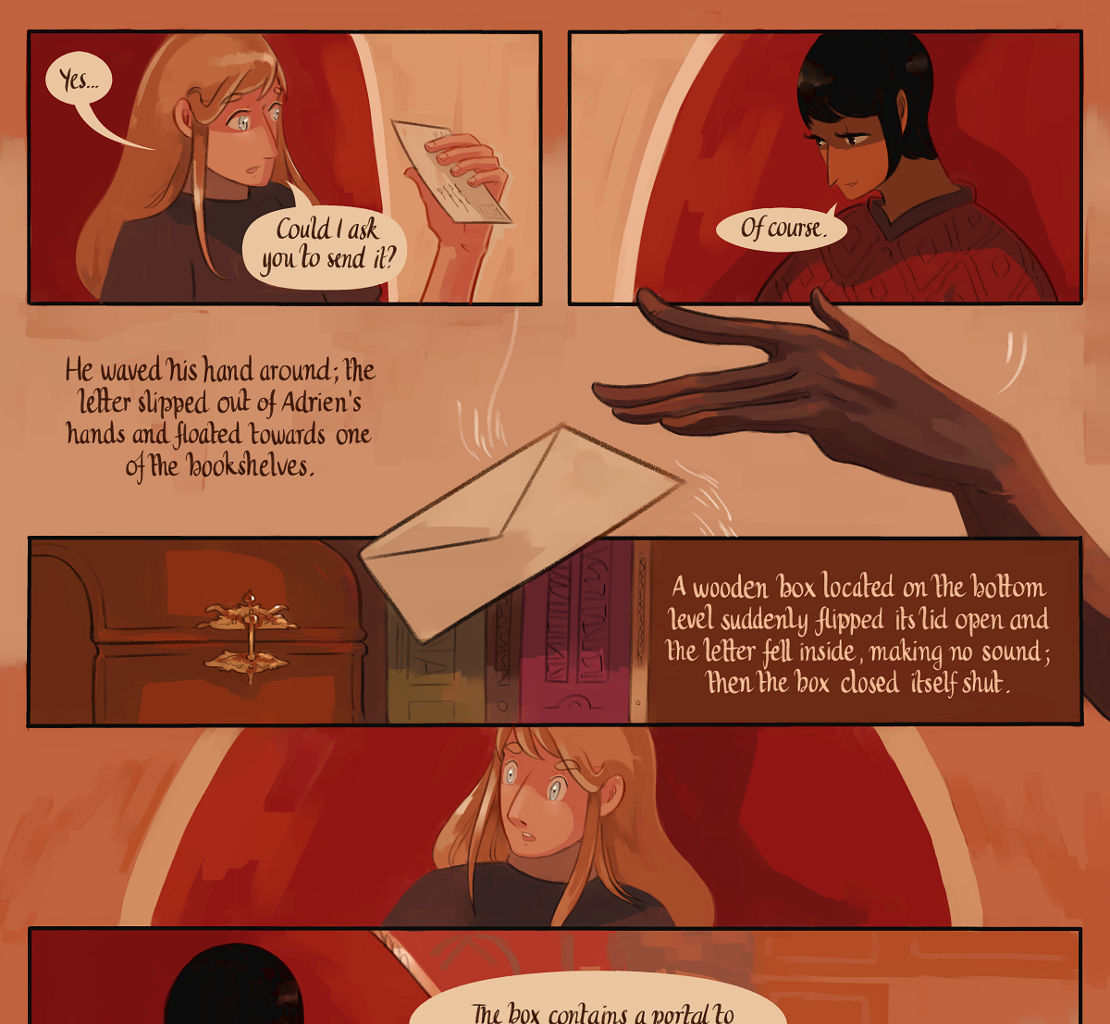 The Gifts of Darkness - Episode 3, Page 11: Chapter 3: Eggshells