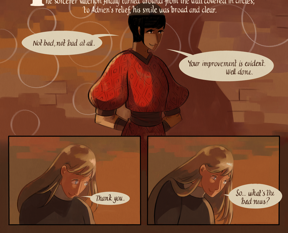 The Gifts of Darkness - Episode 3, Page 12: Chapter 3: Eggshells