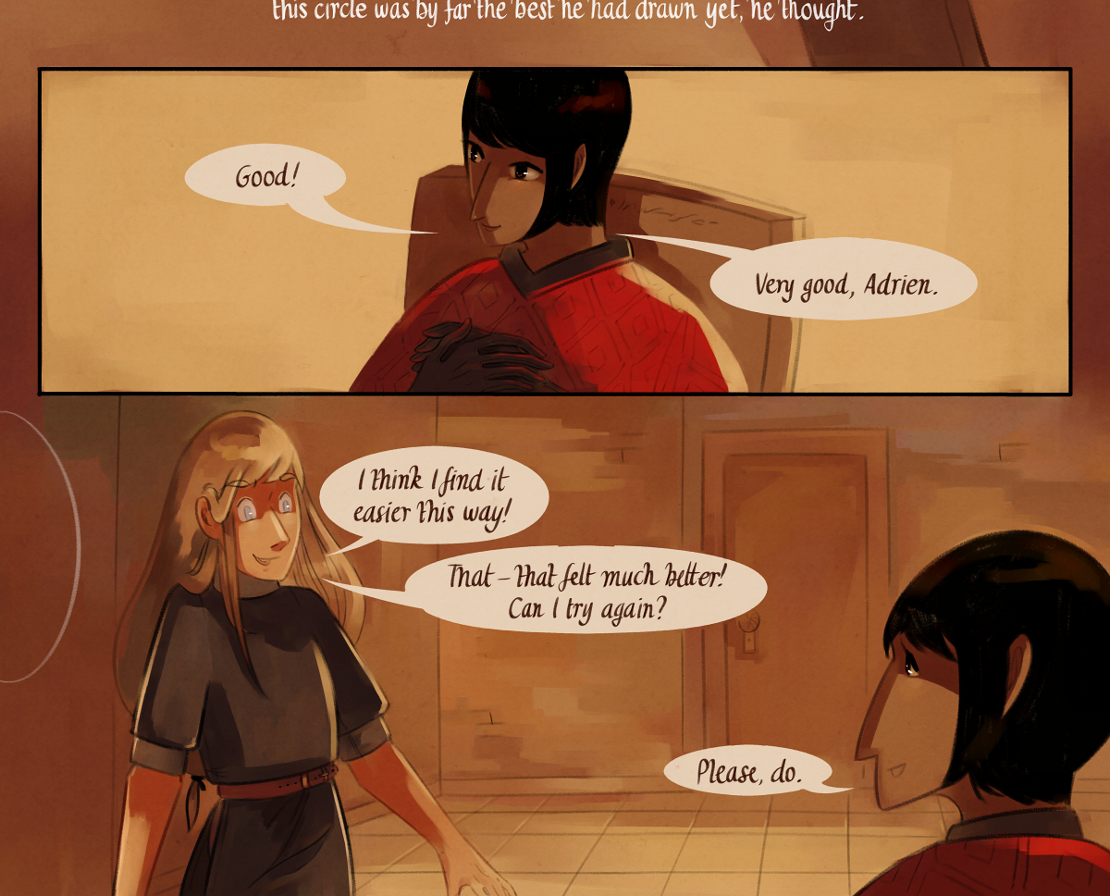 The Gifts of Darkness - Episode 3, Page 16: Chapter 3: Eggshells