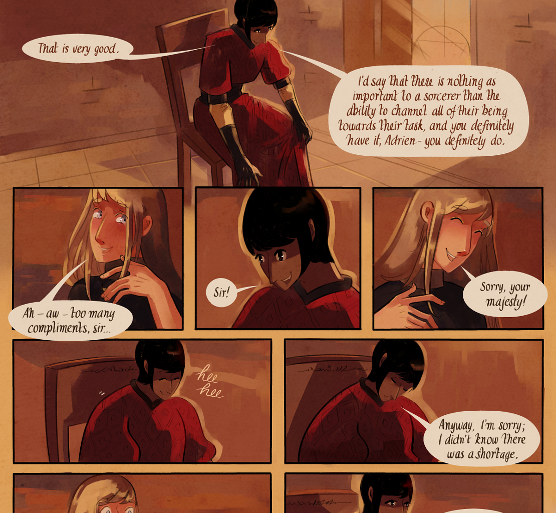 The Gifts of Darkness - Episode 3, Page 18: Chapter 3: Eggshells