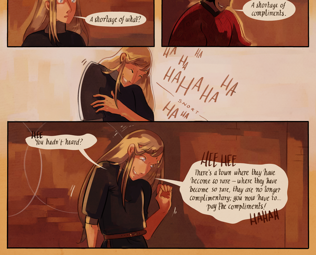 The Gifts of Darkness - Episode 3, Page 18: Chapter 3: Eggshells