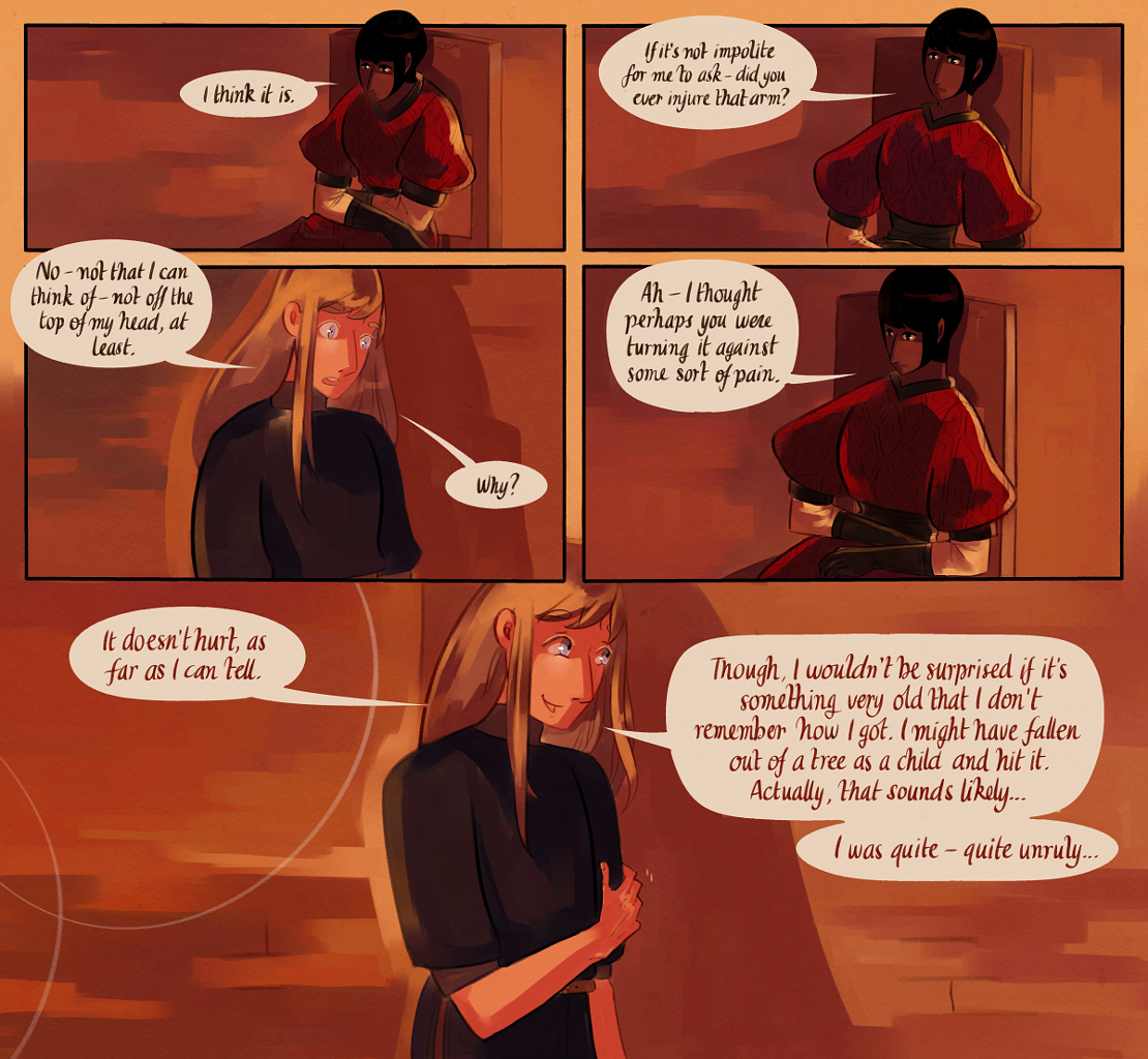 The Gifts of Darkness - Episode 3, Page 20: Chapter 3: Eggshells