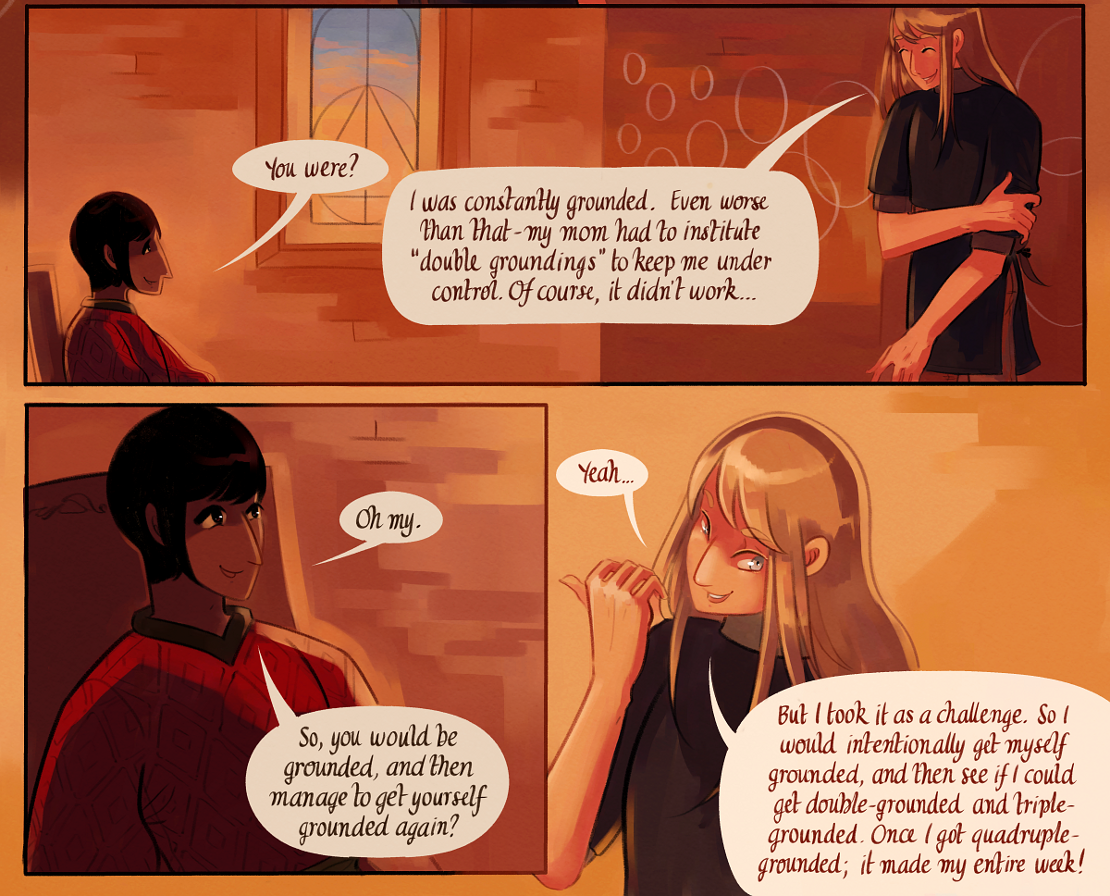 The Gifts of Darkness - Episode 3, Page 20: Chapter 3: Eggshells