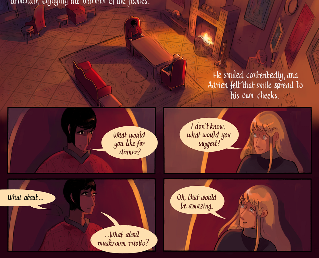 The Gifts of Darkness - Episode 3, Page 22: Chapter 3: Eggshells