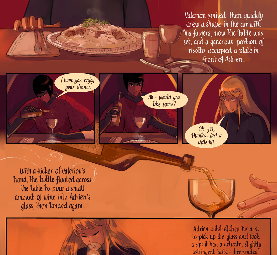The Gifts of Darkness - Episode 3, Page 23: Chapter 3: Eggshells